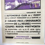 24-hour le Mans Automobiles 1994 poster