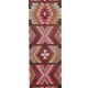 Vintage Turkish Oushak Handwoven Rug 78x378 cm