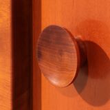 Torbecchia sideboard in walnut by Giovanni Michelucci for Poltronova, 1964