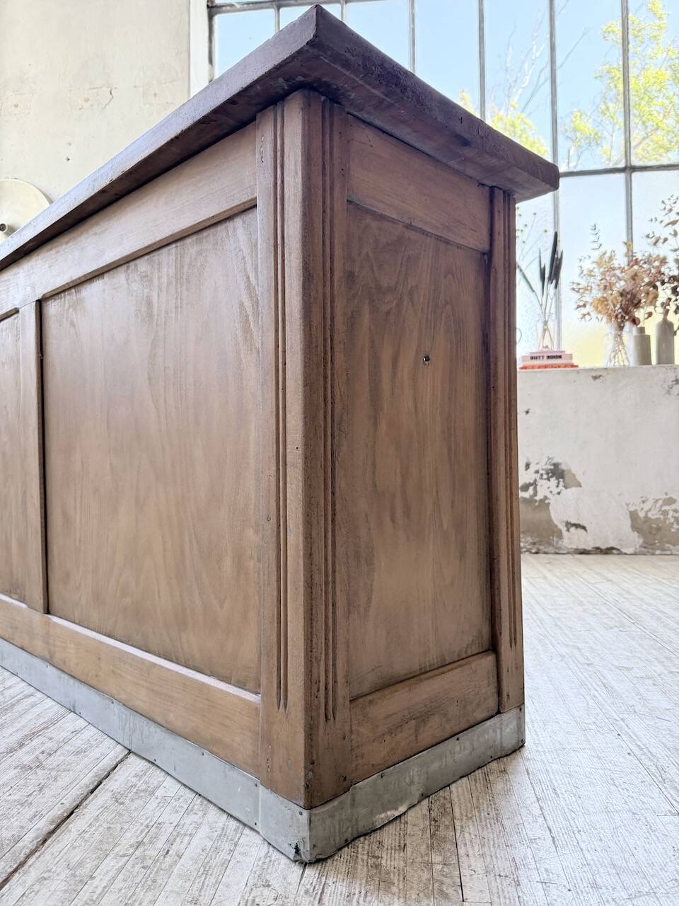 Walnut trade counter 2m5