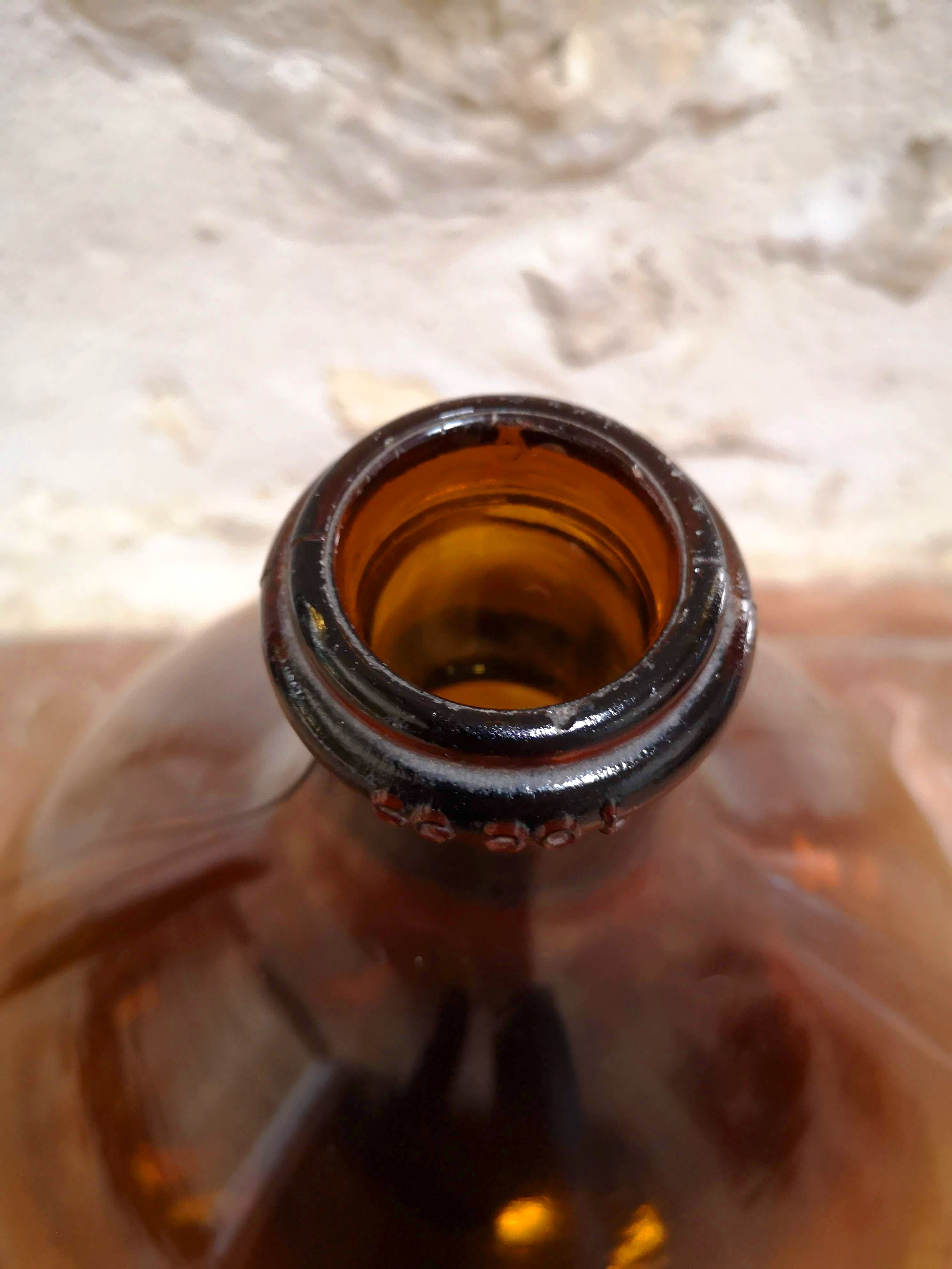 Amber demijohn 20l