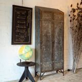 Armoire en acier vintage à 2 portes