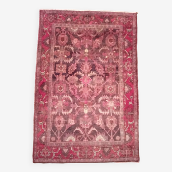 Handmade Persian Hamadan rug 202x135cm