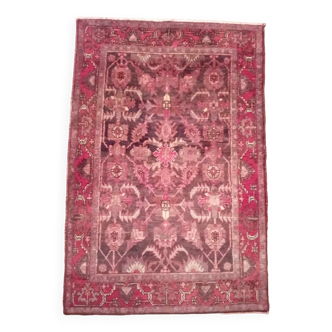 Handmade Persian Hamadan rug 202x135cm