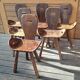 Lot chaises art populaire