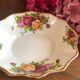 Floral porcelain cup