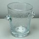 Biot style bubble glass ice bucket
