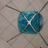 Blue polymer plastic chair Calligaris