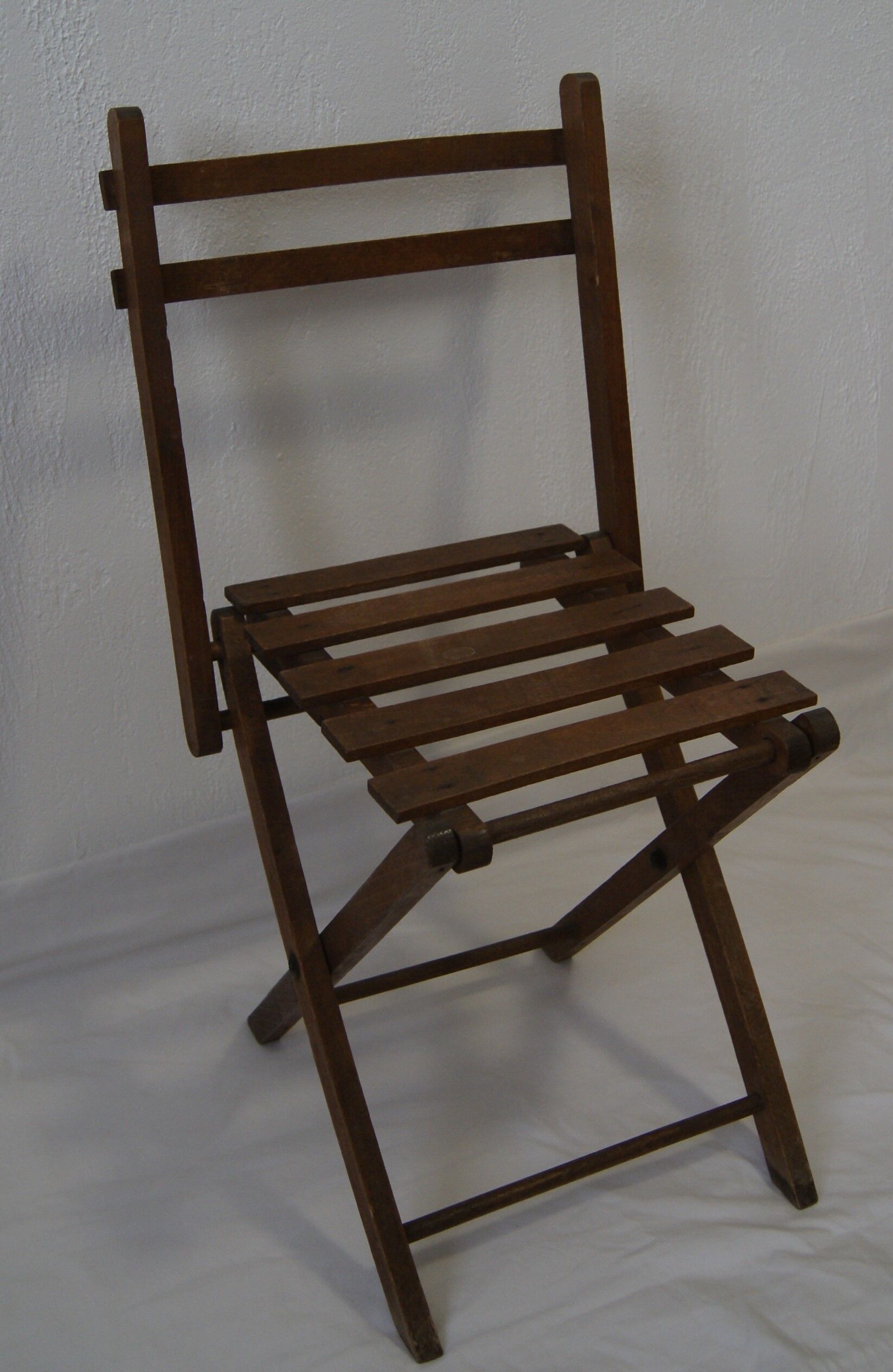 Vintage wood folding chair