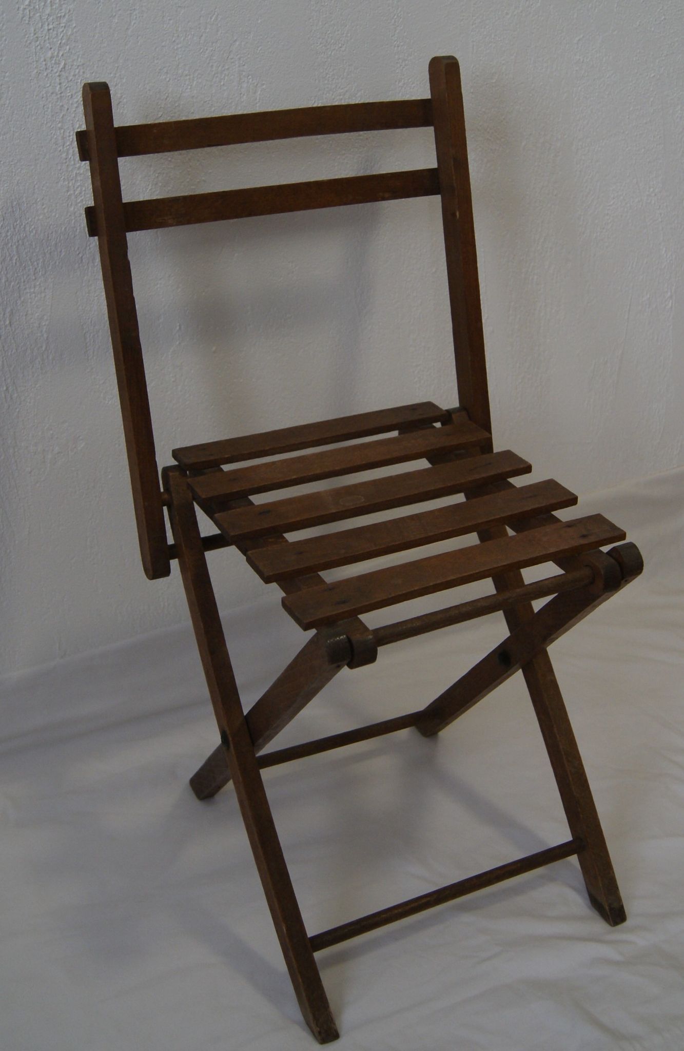 Vintage wood folding chair