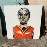 Foosball player photo