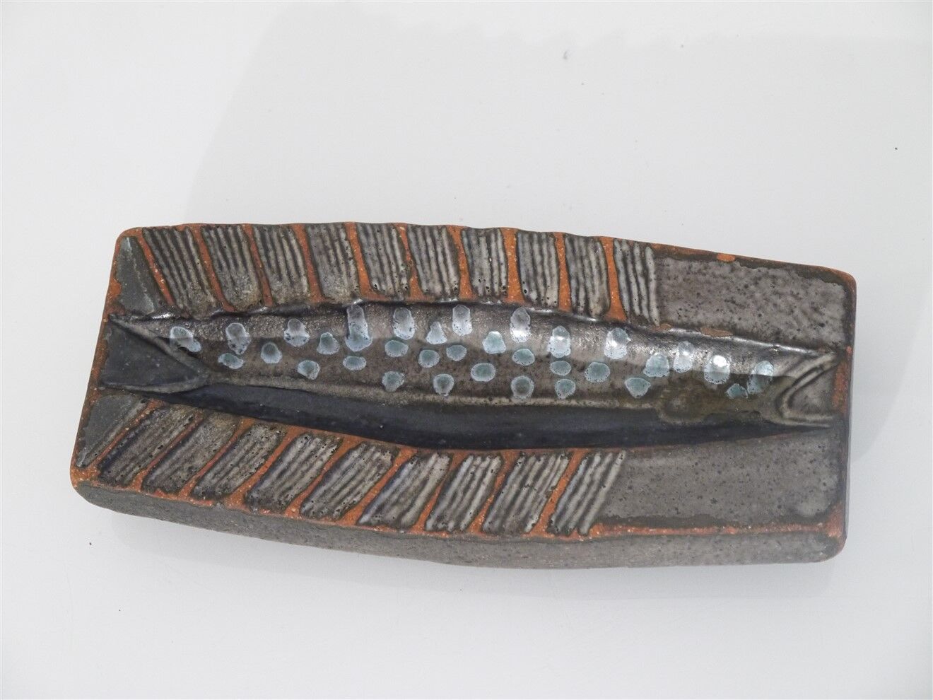 Empty ceramic pocket by Thomas Hellstrom for Nittsjo 1960