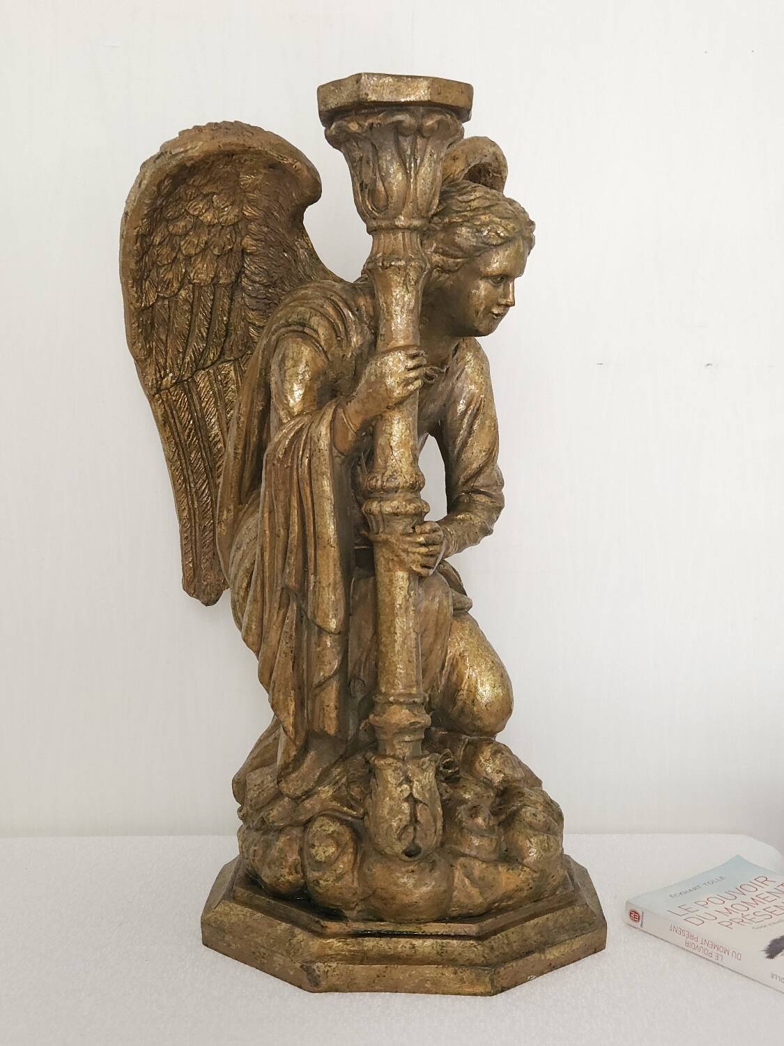 Large religious angel statue 1950