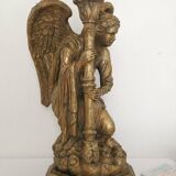 Large religious angel statue 1950