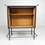 Vintage bar with inlaid tiles, Jacolor, 1970s