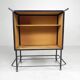 Vintage bar with inlaid tiles, Jacolor, 1970s