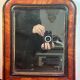 Louis-Philippe mercury mirror 32.5 x 38.5 cm
