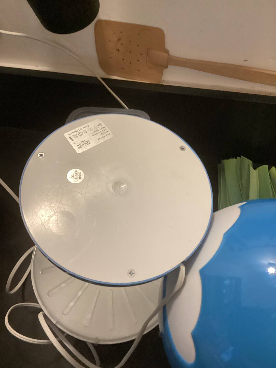 Pair of Ikea Skojig lamps