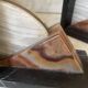 Pair of marble and onyx Art Deco bookends