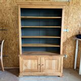 Cherry wood bookcase