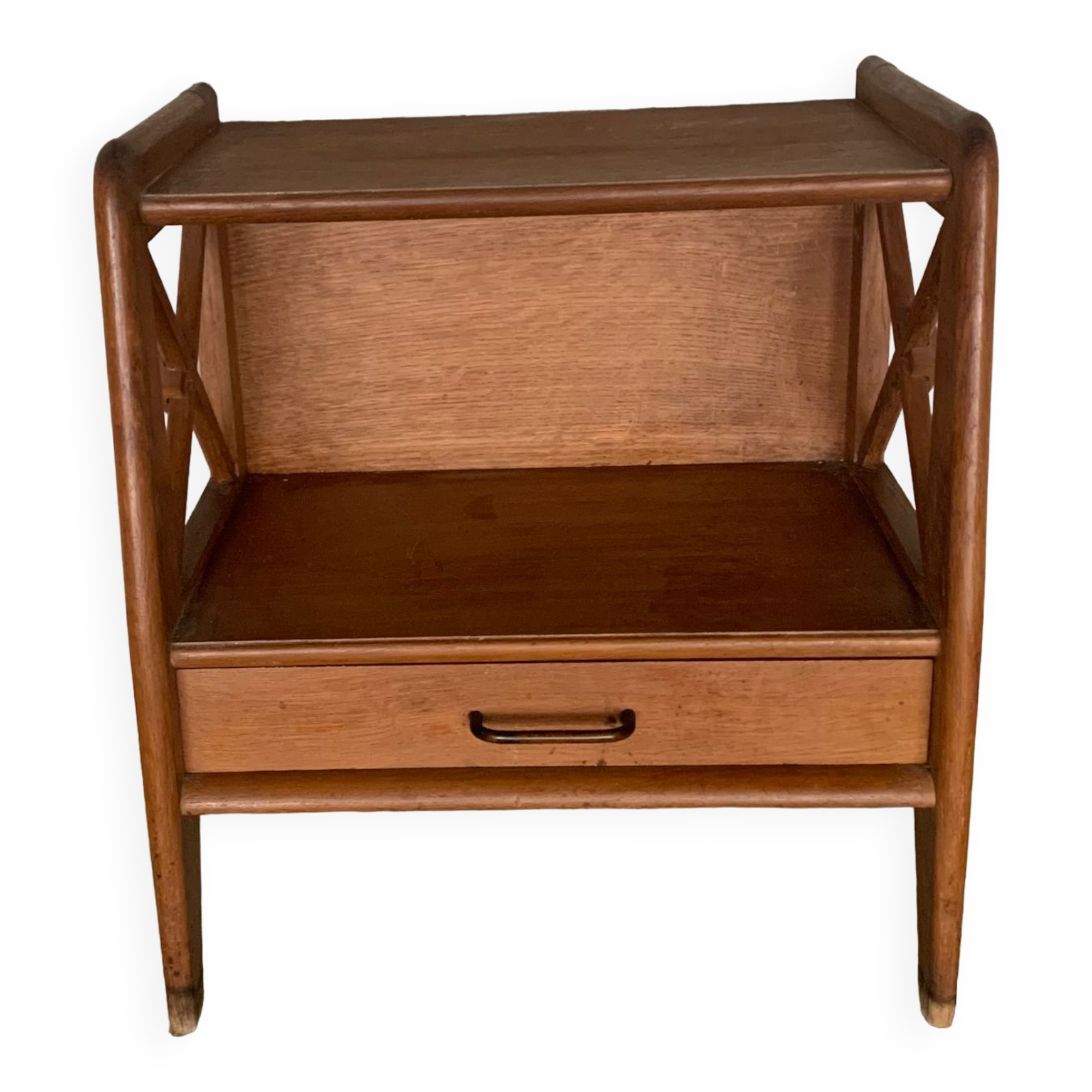 Bedside table wooden 50s