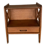 Bedside table wooden 50s