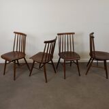 Scandinavian chairs set of 4