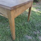 Old oak farm table