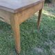 Old oak farmhouse table