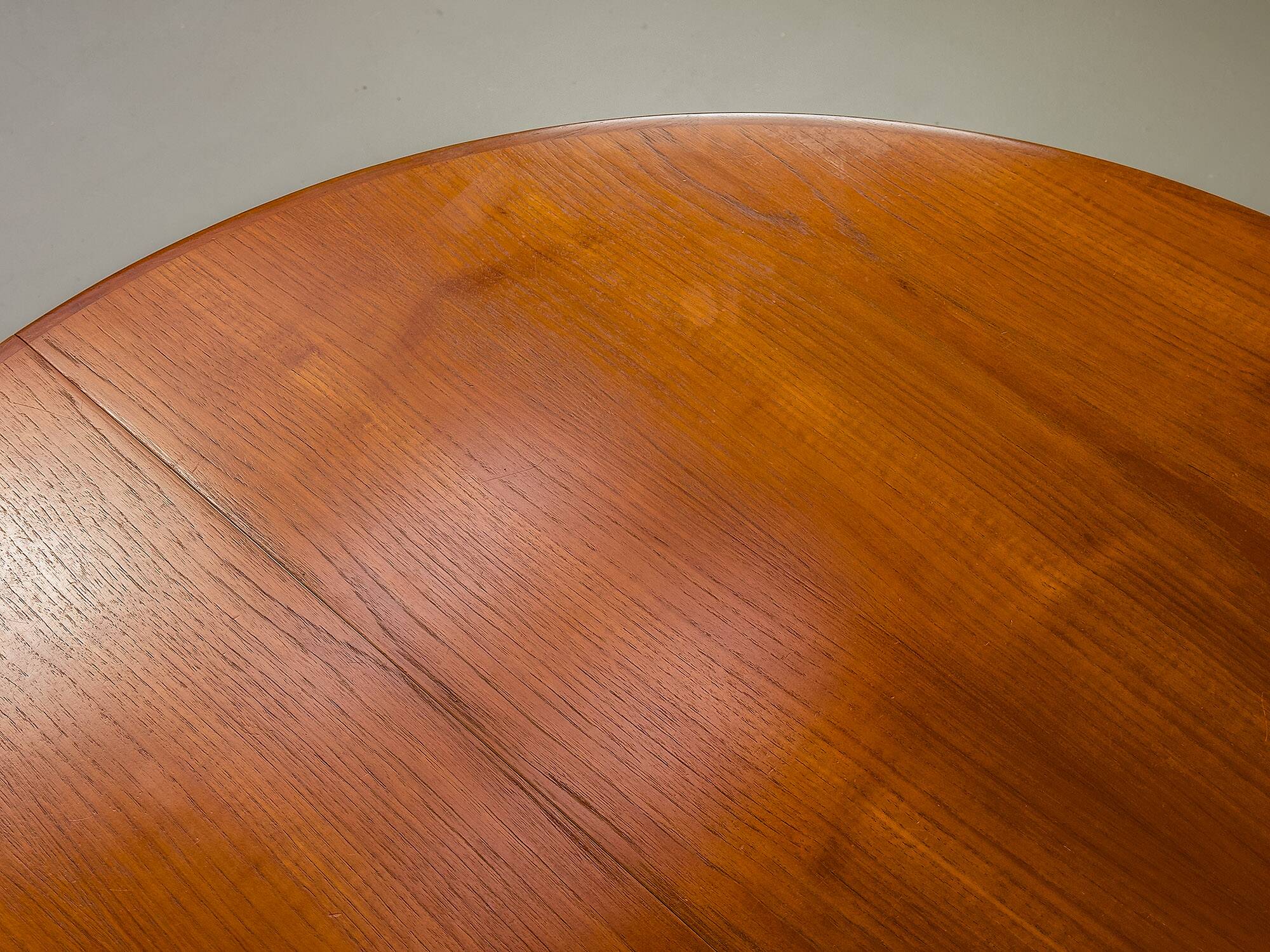 Table de Salle à Manger Ronde en Teck par HW Klein pour Bramin, Danemark, 1960s