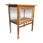Vintage wooden display cabinet / tea cabinet / showcase