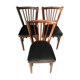 Suite of 3 Baumann chairs