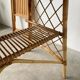 Bureau rotin Louis Sognot et sa chaise