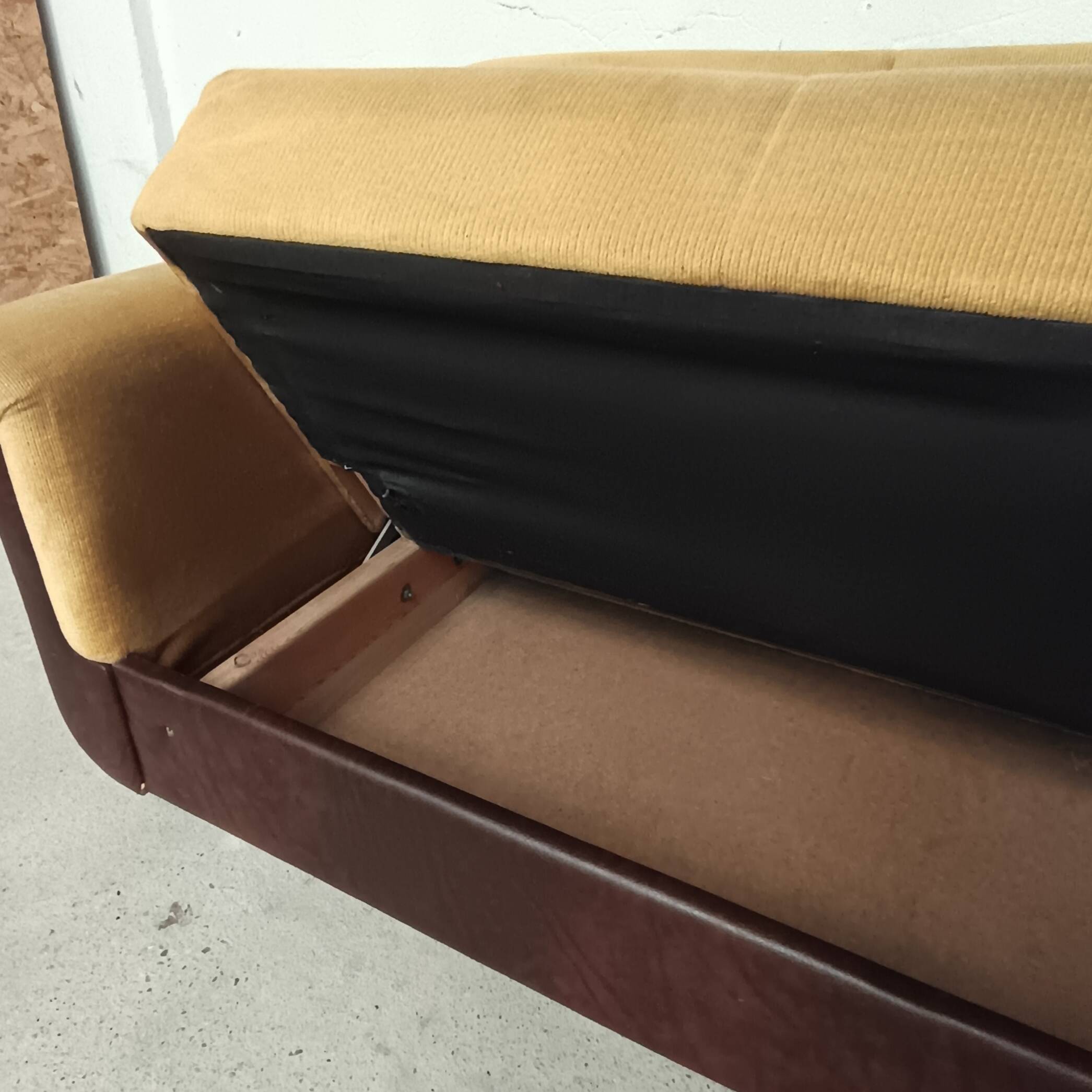 Canapé 4pl convertible, 1960