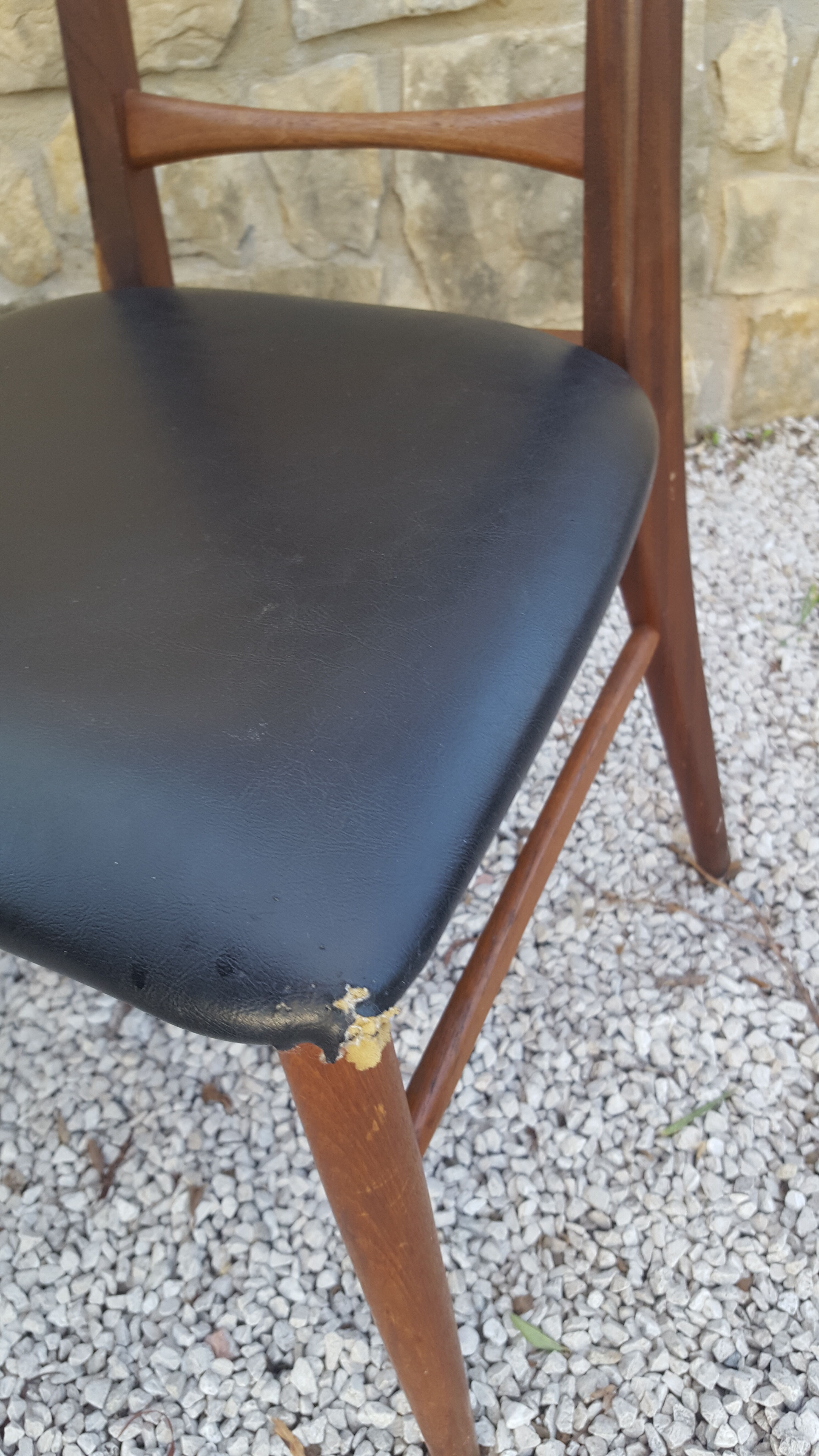 4 chaises Koefoeds modéle Lis en palissandre, Danemark