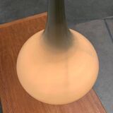 Mid-century Danish glass tulip pendant lamp by Nordisk Solar and Holmegaard, 1960s.