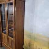 Petite bibliothèque empire en acajou