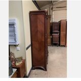 Antique Art Nouveau wardrobe, linen cupboard
