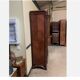 Antique Art Nouveau wardrobe, linen cupboard