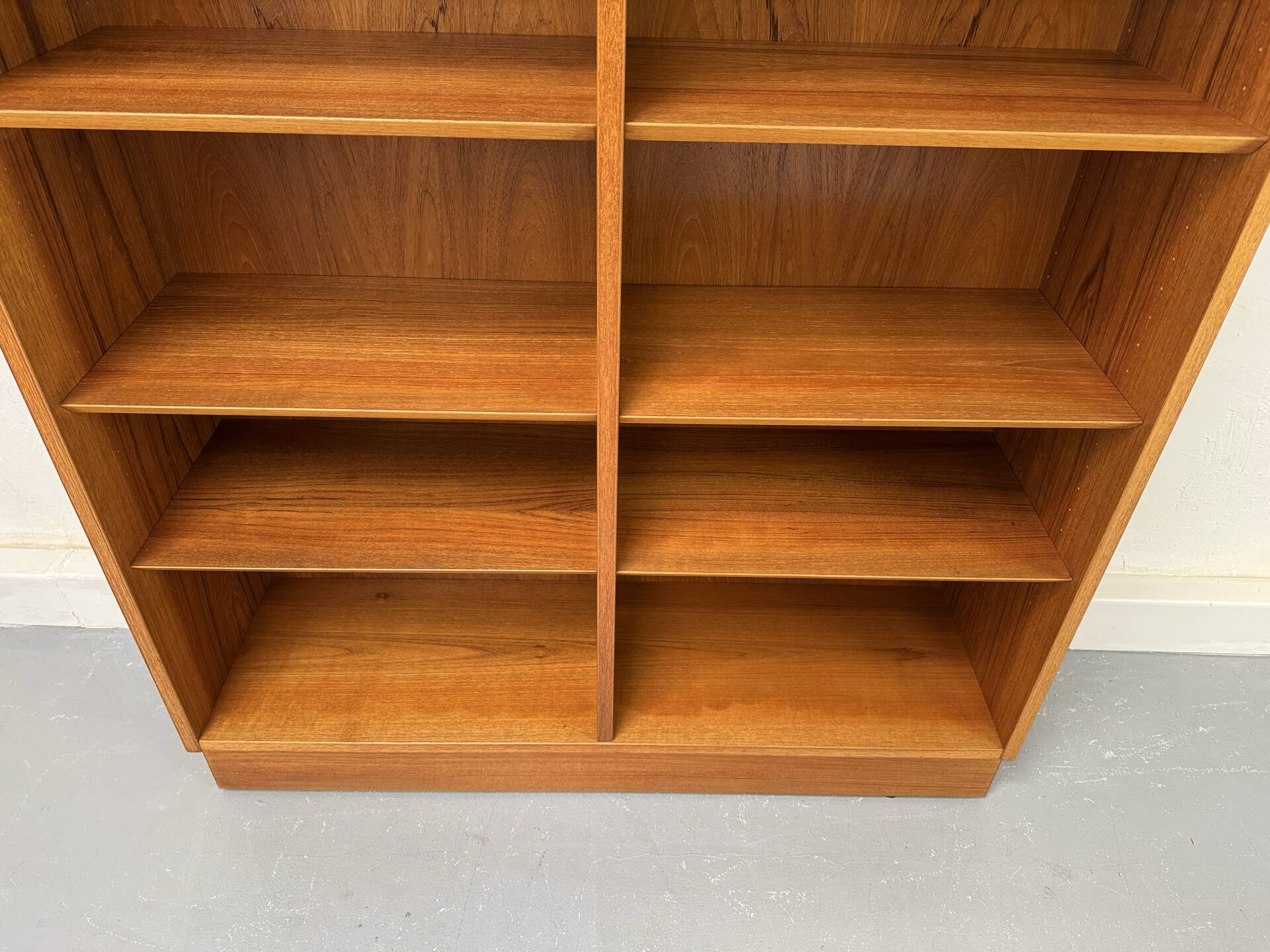 Large Vintage Teak Bookcase by Carlo Jensen for Hundevad & Co., 1960s