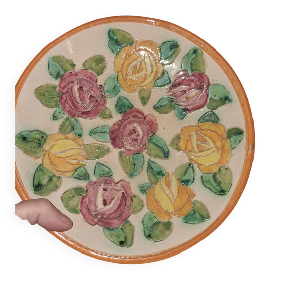 Plat vintage cerart minaco