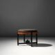 Pouf moderniste dans le style de Huib Hoste 1920