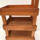 Vintage wooden rolling dessert