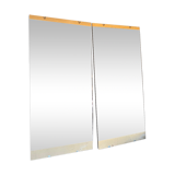 Miroir vieilli cuivré