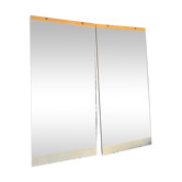 Miroir vieilli cuivré