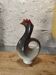 Rooster vase in the style of Bruno Dose