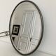 Early 20th century oval beveled mirror