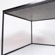Coffee Table With Black Marble Top And Metal Frame