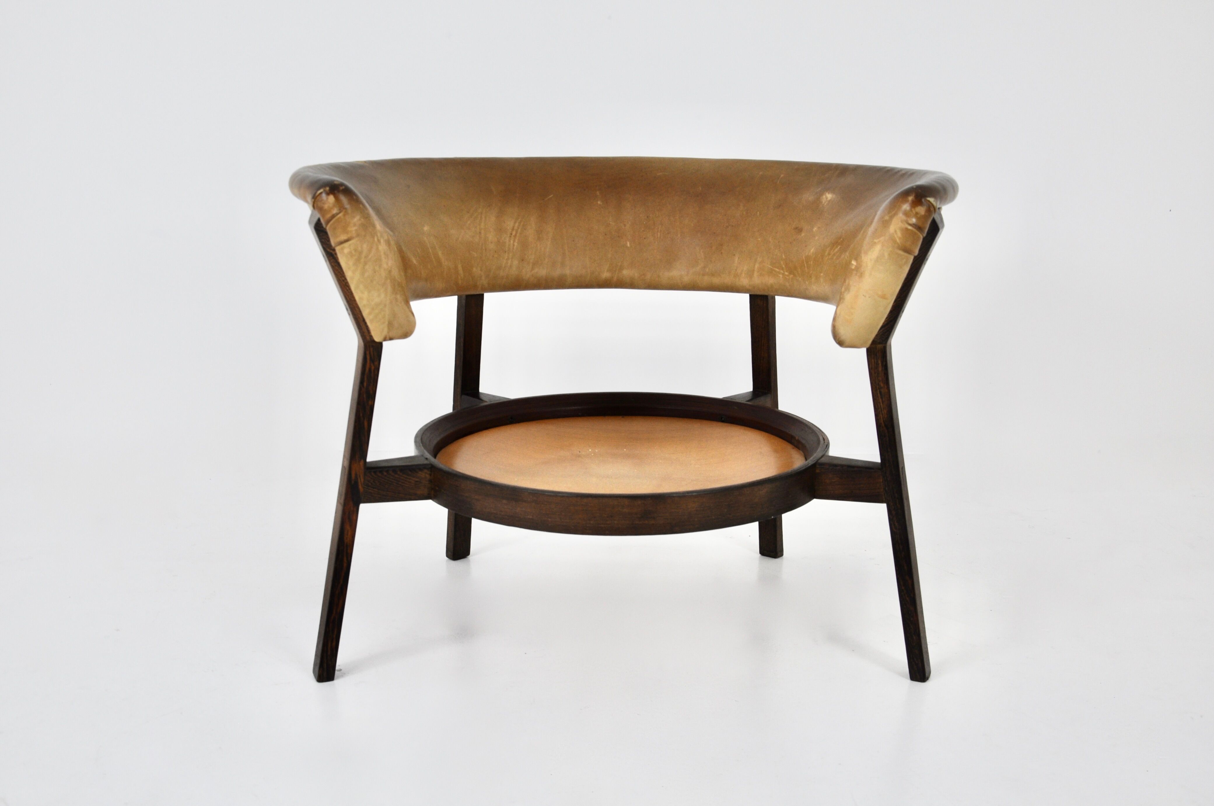 Armchair P28 by Eugenio Gerli for Tecno, 1958