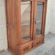 Petite armoire vitrée en chêne